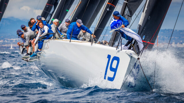 1,2,3…the new Alegre tops the leaderboard at 52 SUPER SERIES PalmaVela Sailing Week.