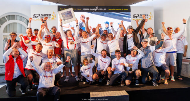 Provezza are the pride of Palma after thrilling title decider at 52 SUPER SERIES PalmaVela Sailing Week.