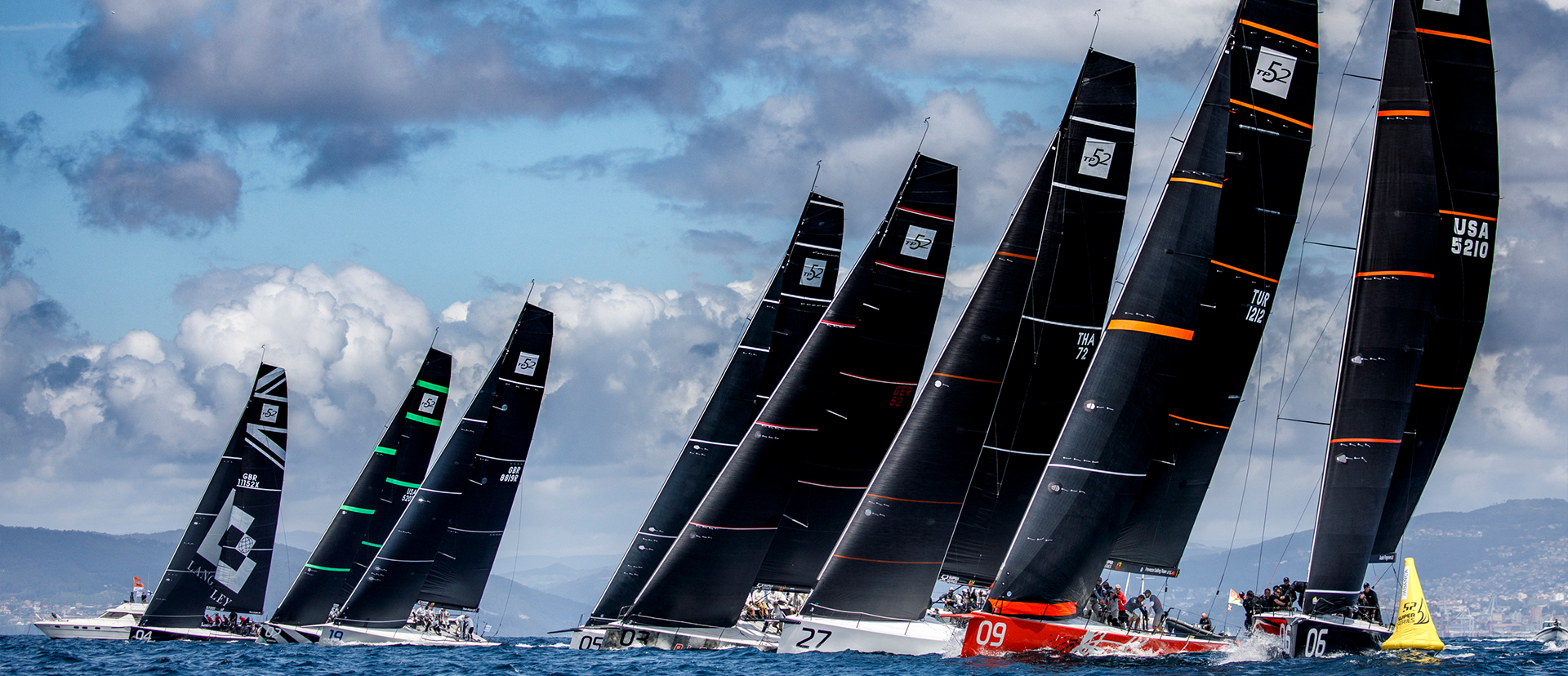 Ensayo general de las 52 SUPER SERIES en las Rías Baixas