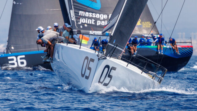 Sled move into contention with race win at Puerto Portals 52 SUPER SERIES Sailing Week