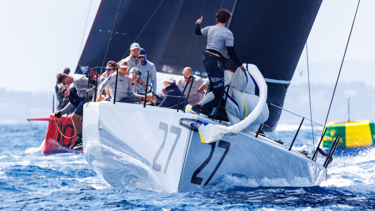 Vayu lead Puerto Portals 52 SUPER SERIES Sailing Week after remarkable opening day