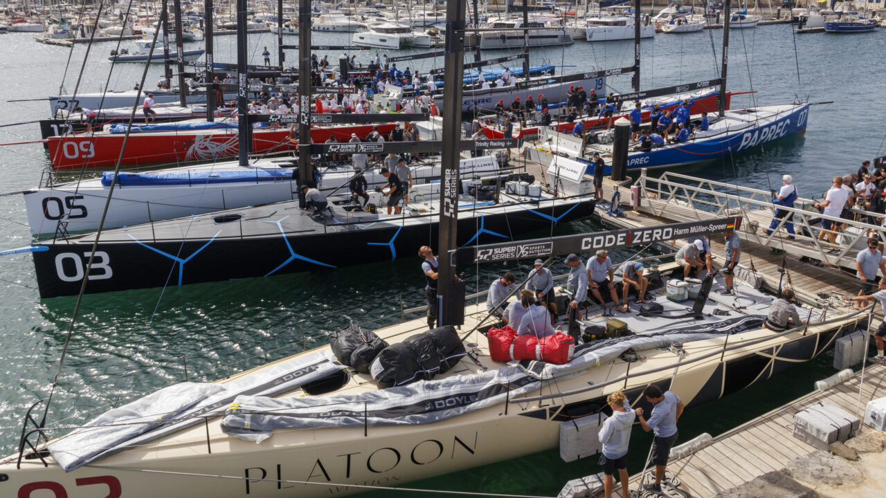 No racing today in Lanzarote, Sled lead into final day of Marina Rubicón Lanzarote 52 SUPER SERIES Sailing Week