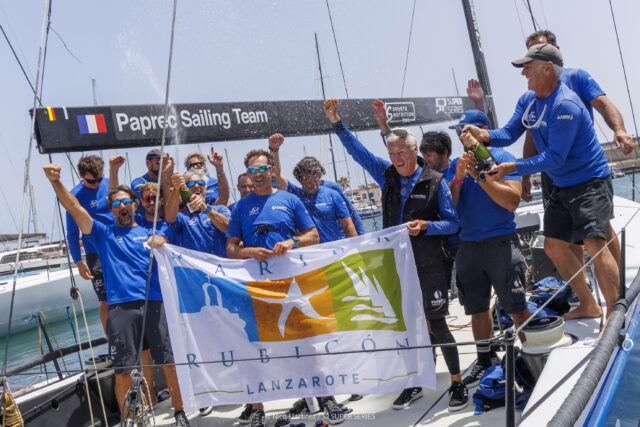 “Allez les Bleus”: Paprec ganó en Lanzarote su primer evento de 52 SUPER SERIES