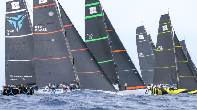 A windy practice race sets the scene for Marina Rubicón Lanzarote 52 SUPER SERIES Sailing Week